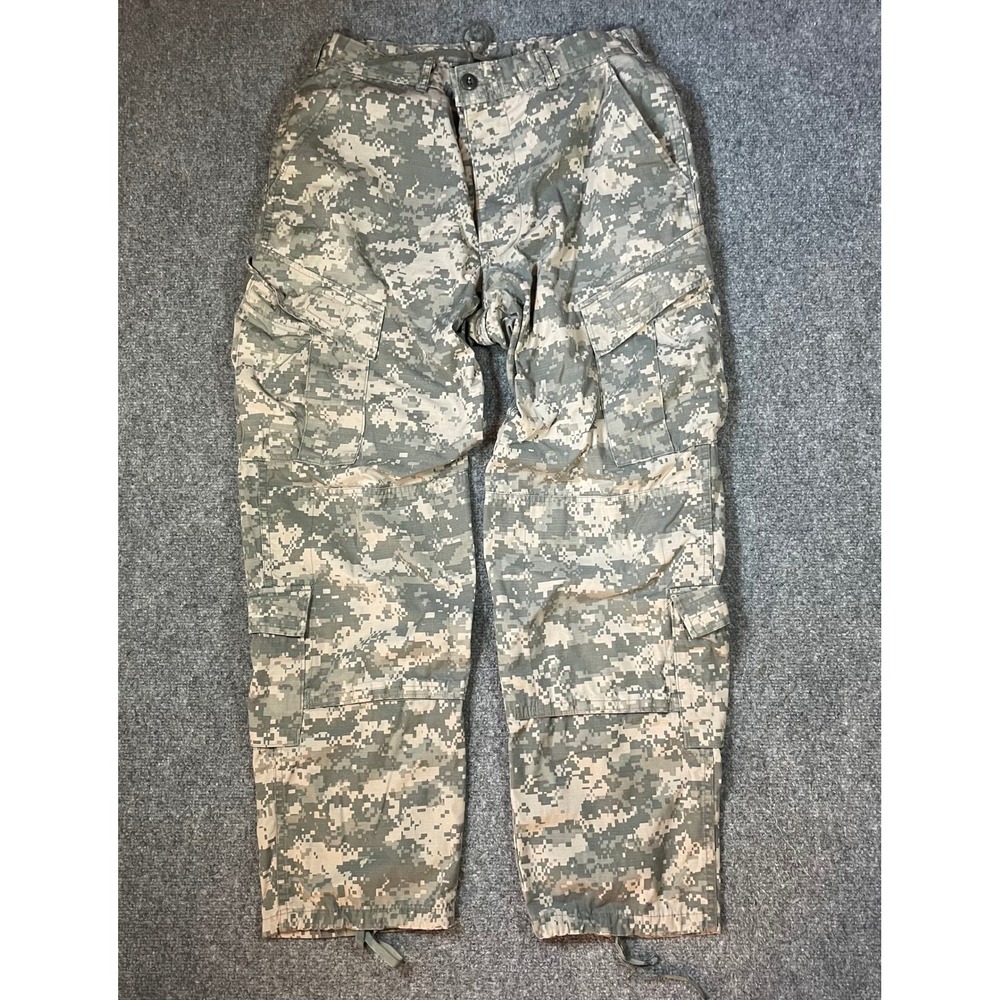 US Military Cargo Pants 32x30 Gray Digital Camo ACU Ripstop Tactical Utility